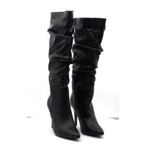 Journee Collection Women's Sarie Ruched Stiletto Boot Women's Shoes